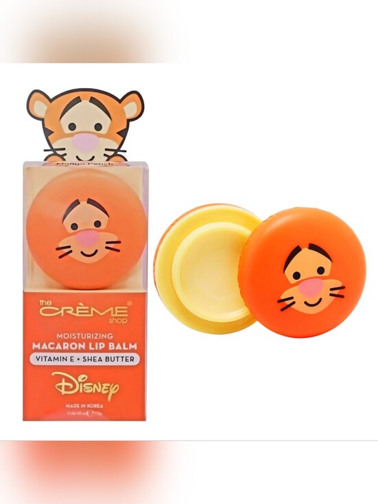 Disney x The Creme Shop Other - Disney Tigger The Crème Shop Macaron Lip Balm Vitamin E Shea Butter NIB K Beauty